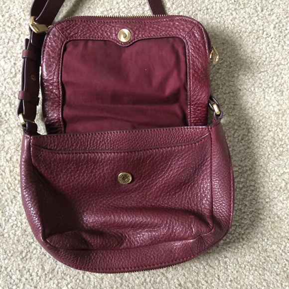 Fossil leather bag maroon - Picture 4 of 8